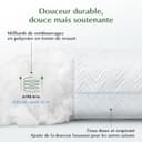 Thumbnail 2 de Oreiller TESQ 50x70 cm, lot de 2 ⌚