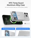 Thumbnail 1 de ORICO Kada Power Bank Magsafe 5000mAh — batterie sans fil 20W pour iPhone 📱