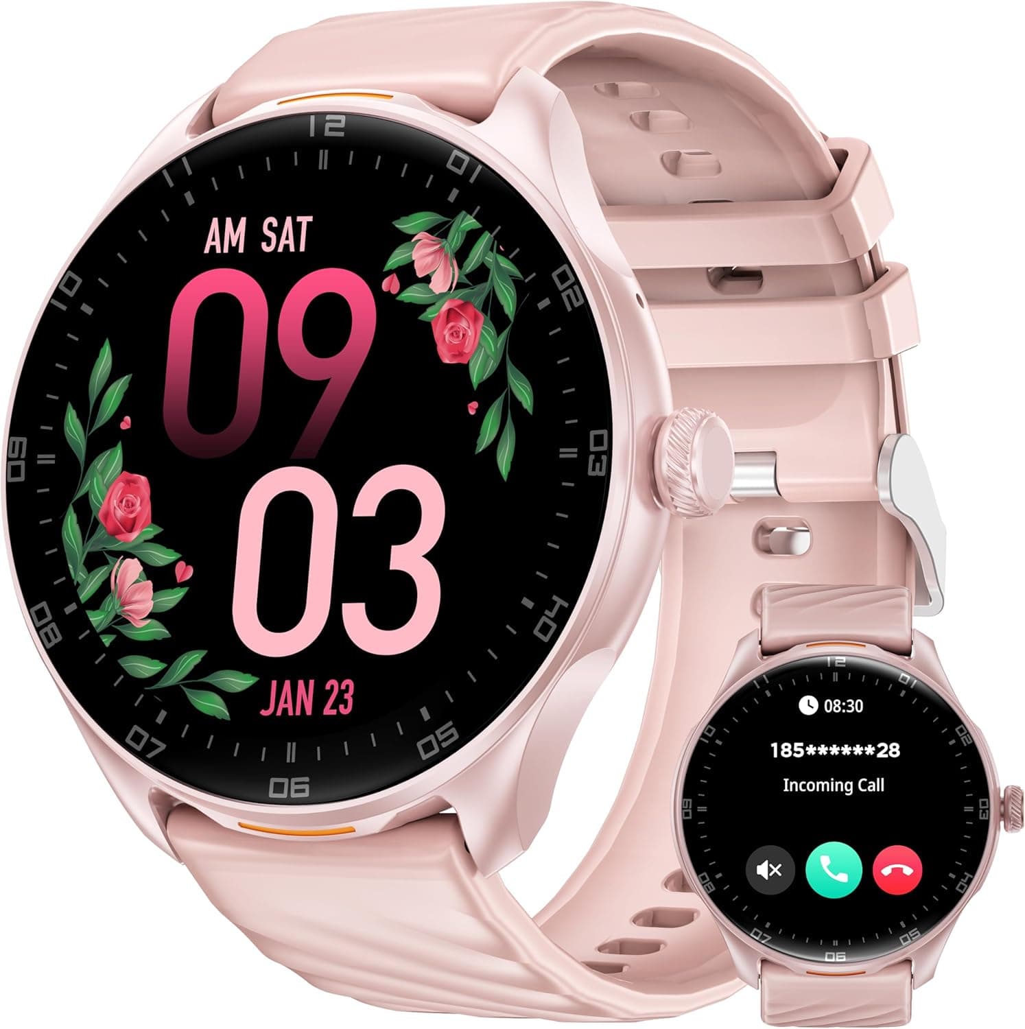 OUKITEL Montre connectée Femme 1,39" ⌚