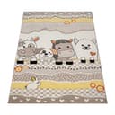 Thumbnail 4 de Paco Home tapis enfants ferme beige gris 80x150 cm 🛏️