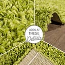 Thumbnail 3 de Paco Home Tapis rond 80 cm vert 🛋️