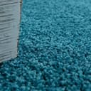 Thumbnail 2 de Paco Home Tapis de salon rond 200 cm, turquoise ⚙️