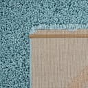 Thumbnail 3 de Paco Home tapis salon shaggy turquoise 150 cm ⚙️