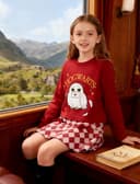 Thumbnail 2 de PatPat Harry Potter ensemble fille Gryffondor Hedwig 🔴⛔