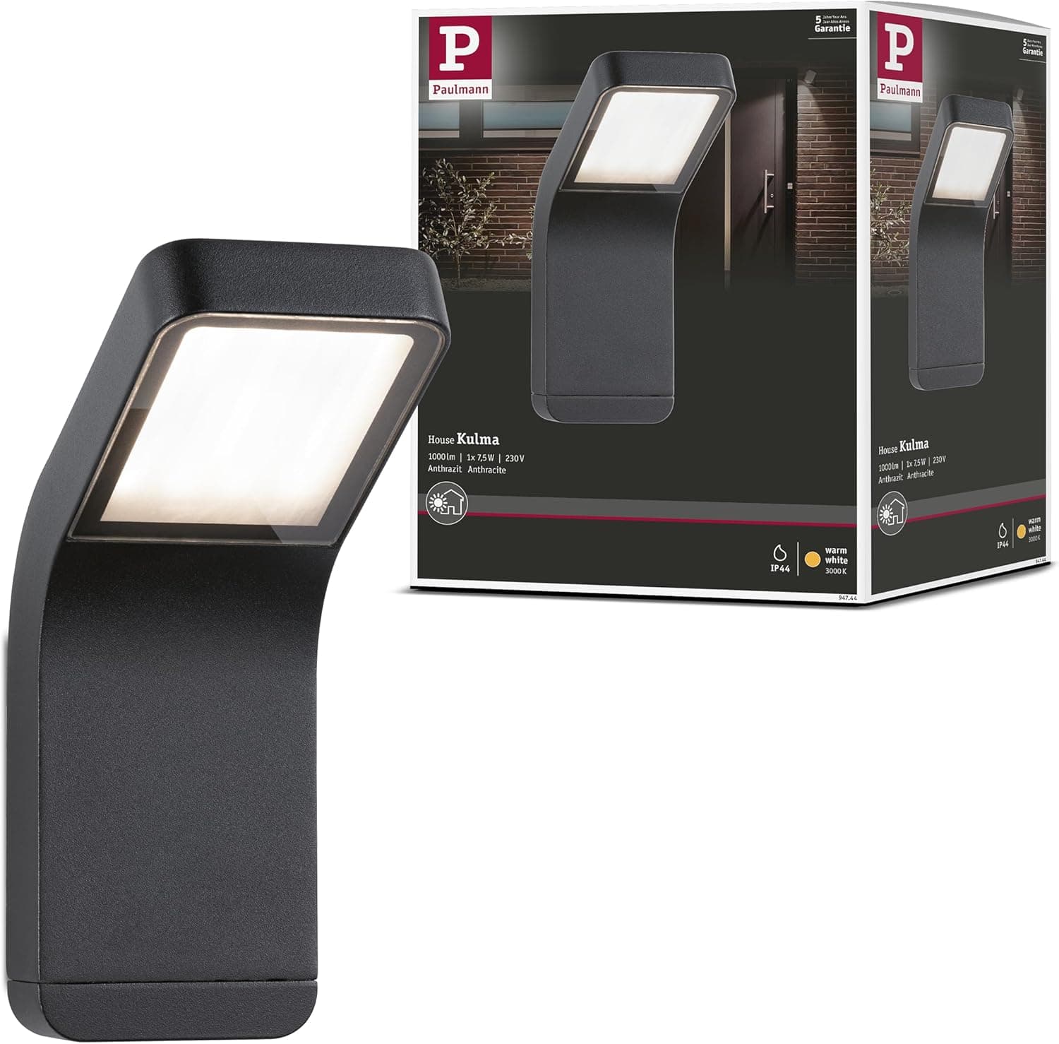 Paulmann 94744 applique LED IP44 7,5W ⚙️