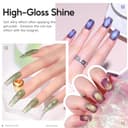 Thumbnail 2 de PEACECOLOR Vernis semi-permanent magnétique, 6 couleurs 📷