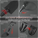 Thumbnail 6 de Pelle à Creuser 47 cm légère et pliable en acier ⌘