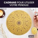 Thumbnail 2 de Pendule Divinatoire VIBRATIS avec Fleur de Vie ⚙️