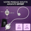 Thumbnail 6 de Pendule Divinatoire VIBRATIS avec Fleur de Vie ⚙️