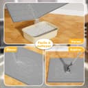 Thumbnail 4 de Pieviev Tapis Litière Chat Silicone 86x56cm ⌚