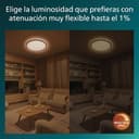 Thumbnail 4 de Plafonnier Philips Superslim télécommandé, 5 ambiances, 22 W ⚙️