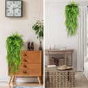 Thumbnail 3 de Plantes artificielles tombantes fougère 8 pièces 🌿