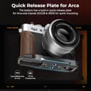 Thumbnail 4 de Plaque de montage Smallrig X-T30 III avec poignée en bois ⚙️