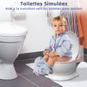 Thumbnail 1 de Pot bébé toilette siège d'apprentissage avec rangement lingettes 🚽