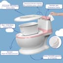Thumbnail 3 de Pot bébé toilette siège d'apprentissage avec rangement lingettes 🚽