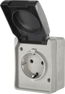 Thumbnail 1 de Prise murale EMOS A1396 Schuko IP44 ⚡