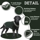 Thumbnail 2 de Pull LiebeDD Noël XXL vert pour chien 🧥