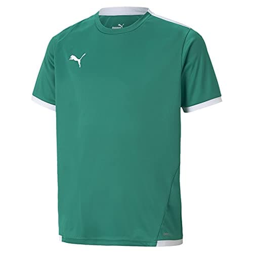 PUMA Jersey Junior Pepper Green-puma White 140 EU ⚙️