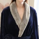 Thumbnail 2 de PUTUO Peignoir Femme polaire longue chaud pour l'hiver 🛁