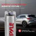 Thumbnail 1 de Pyle Condensateur de puissance numérique 3,2 F pour audio auto 📷