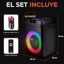 Thumbnail 7 de Pyle Enceinte de Fête Bluetooth Grande Portable avec système stéréo 🎧