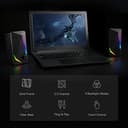 Thumbnail 2 de Redragon GS510 Waltz Haut-parleur RVB 2.0 ⚡