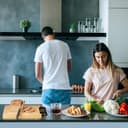 Thumbnail 2 de Relaxdays Planche à découper bambou, 3,5 x 38 x 26 cm ⚙️