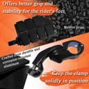 Thumbnail 3 de Repose-pieds LTMOTO réglable 3,2 cm ⚙️