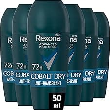 Rexona Men Cobalt Dry déodorant bille 72h 6x50ml 🧴