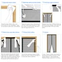 Thumbnail 5 de Rideau thermique magnétique 100x210 cm ⚙️