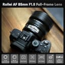 Thumbnail 6 de Rollei AF 85 mm F/1.8 objectif plein format 📷