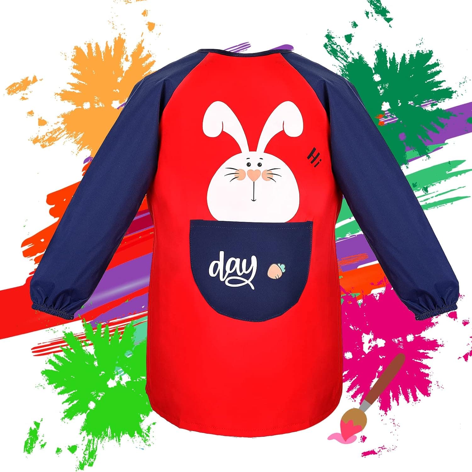Romon Tablier Peinture Enfant 6–8 ans imperméable 🎨