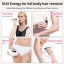 Thumbnail 5 de RWSRW IPL Épilateur lumière pulsée 0,2 s — 5 niveaux 🎀