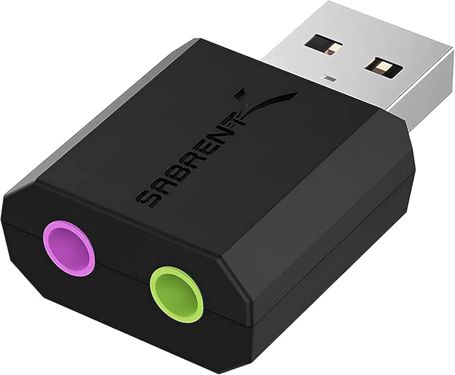 SABRENT AU-MMSA Carte son USB externe avec micro 🎧
