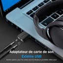 Thumbnail 1 de SABRENT AU-MMSA Carte son USB externe avec micro 🎧