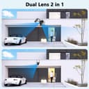 Thumbnail 5 de Samsung 4K Camera Surveillance WiFi Extérieure sans Fil Double Objectifs ⌁📷