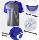 Thumbnail 3 de Samsung Homme Maillot Cyclisme Manches Courtes Léger Confort Vélo Montagne 🧗♂️