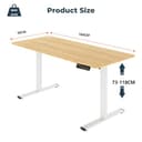 Thumbnail 1 de SANODESK +1660 bureau réglable ⚙️