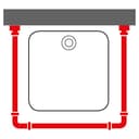 Thumbnail 3 de Sealskin Easy Roll, barre de douche angle, longueur adaptée, noir ⚙️