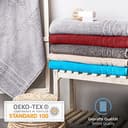 Thumbnail 5 de Serviette de sauna Komfortec 100 x 200 cm ⚙️