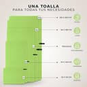 Thumbnail 4 de Serviette ZENACROSS Microfibre S 50x30 cm ⚙️