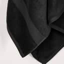 Thumbnail 6 de Serviettes de bain 2 pièces coton 900 g Noir 🛁