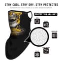 Thumbnail 3 de ShopINess Cache-Cou Tête de Mort avec oreillettes ⚙️