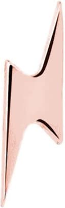 Thumbnail principal de SINGULARU Rayo boucle d’oreille unique en argent 925 plaqué or 💍