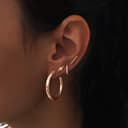 Thumbnail 2 de SINGULARU Rayo boucle d’oreille unique en argent 925 plaqué or 💍