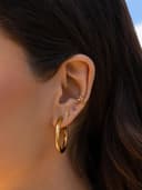 Thumbnail 3 de SINGULARU Rayo boucle d’oreille unique en argent 925 plaqué or 💍