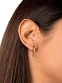 Thumbnail 4 de SINGULARU Rayo boucle d’oreille unique en argent 925 plaqué or 💍