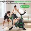 Thumbnail 6 de SLUNSE Velo d'appartement silencieux avec écran LCD ⚙️