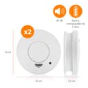 Thumbnail 2 de Smartwares détecteur de fumée – capteur optique, 10 ans 📺