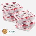 Thumbnail 3 de SONGMICS Boîte de Rangement pour Boules de Noël 128 compartiments 7,6 cm 📮